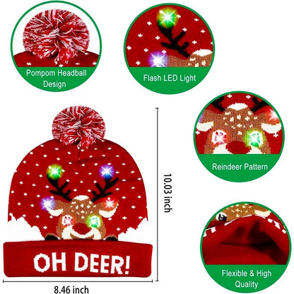 Light Up Christmas Hat