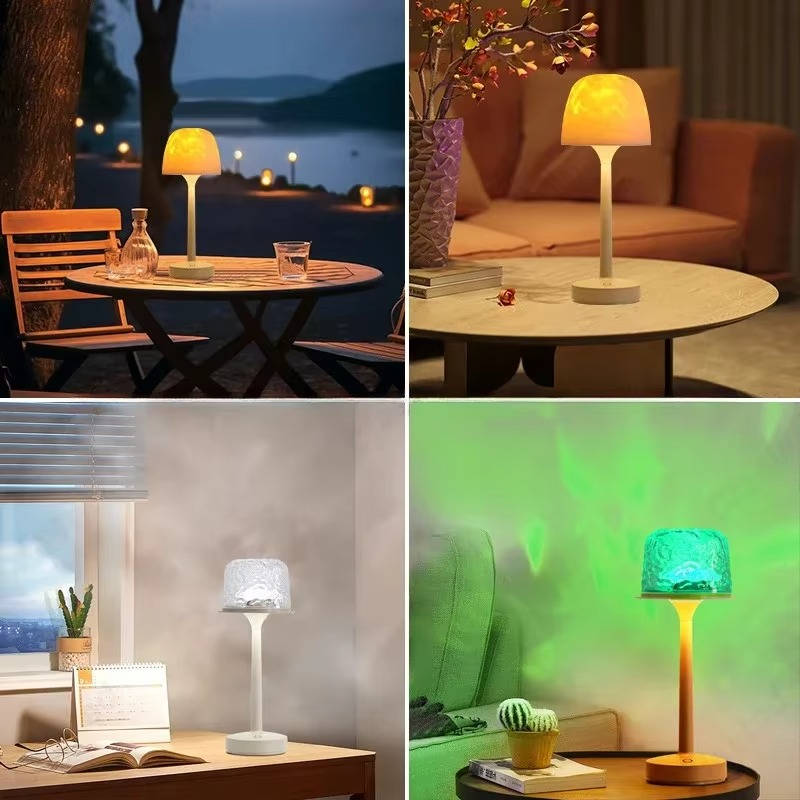 Cordless Room Light Projector Lamp