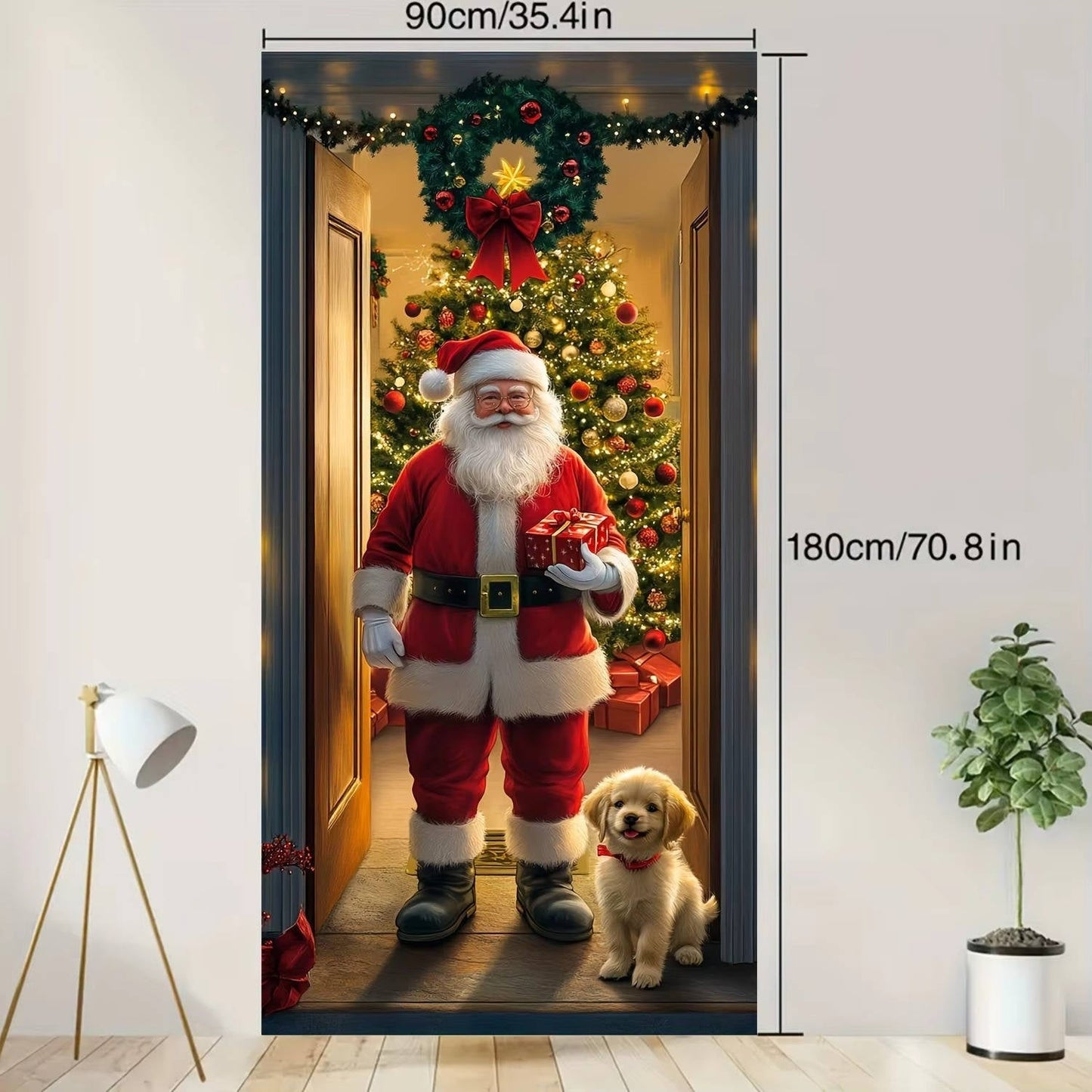 Christmas Front Door Decoration