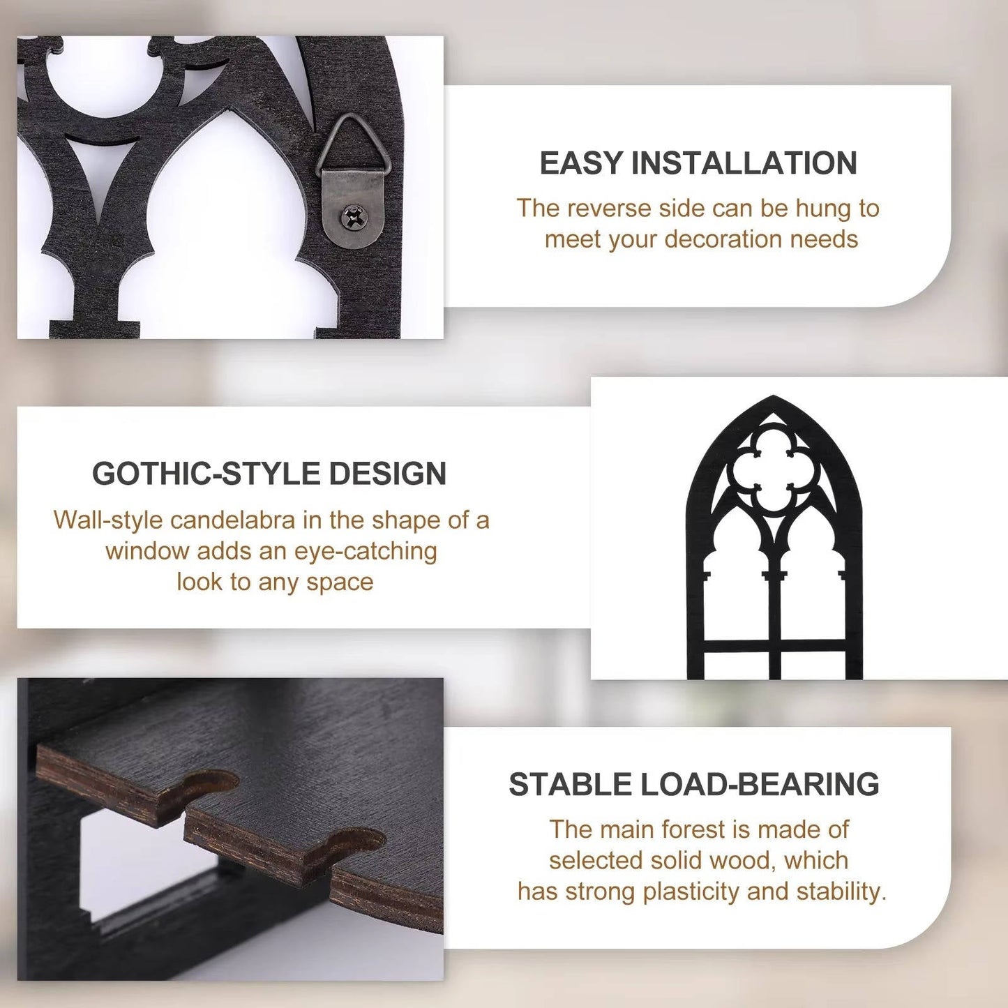 Gothic Wall Decor 3 Set