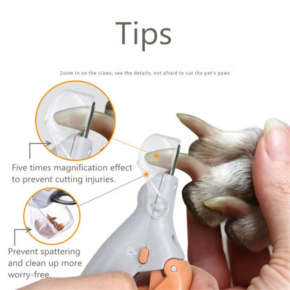 Pet Bail Clipper With Light