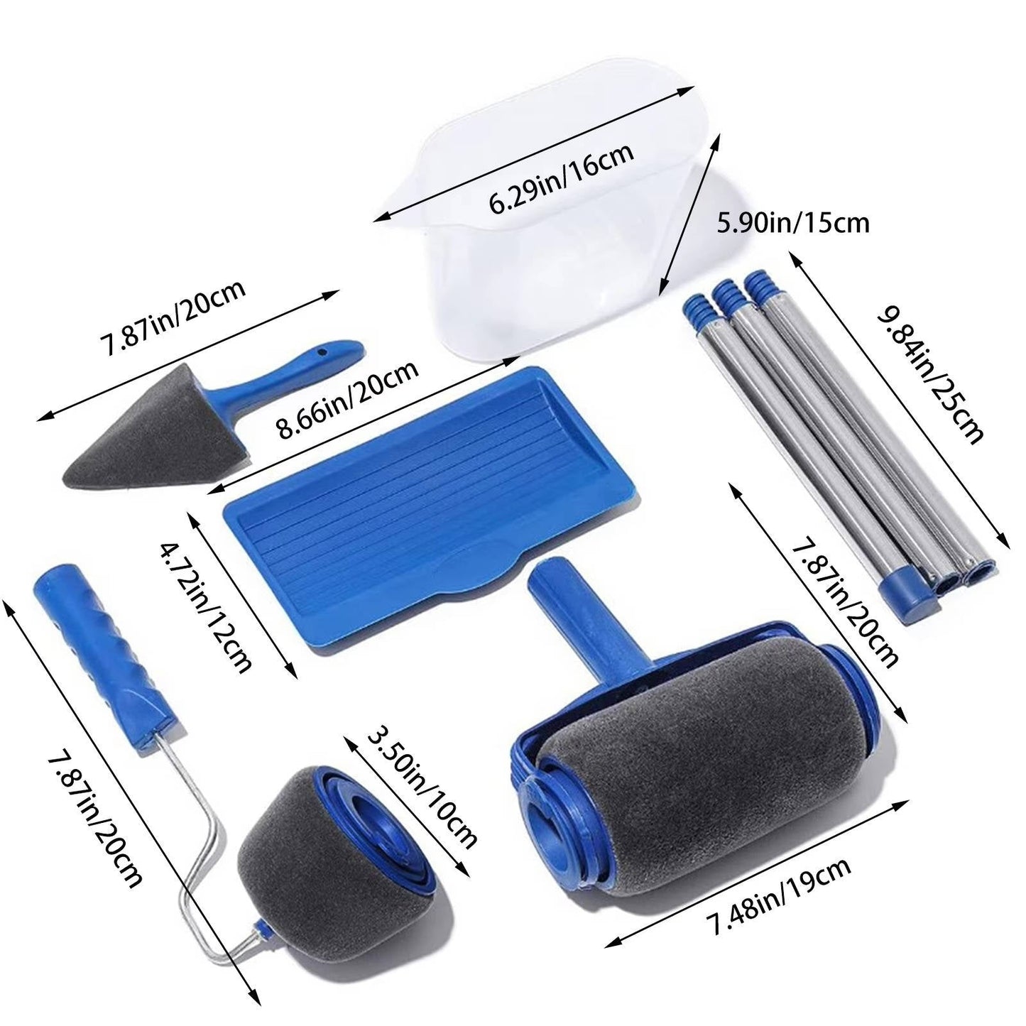 Paint Roller Brush Kit
