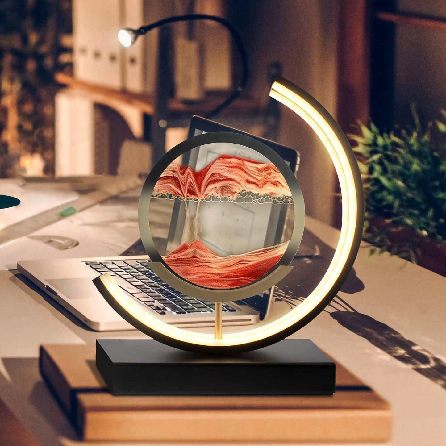 Moving Sand Art