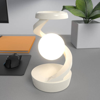 Levitating Moon Lamp Gesture Control & Wireless Charging