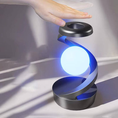 Levitating Moon Lamp Gesture Control & Wireless Charging