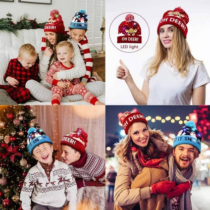 Light Up Christmas Hat