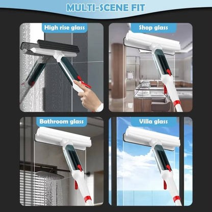 Long Handle Telescopic Window Cleaner
