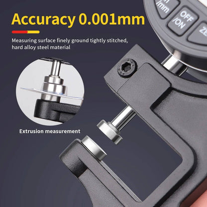 Thickness Gauge Measure Thickness Of Paper Cloth Metal 0.001mm