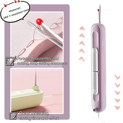 Needle Threader & Seam Ripper Tool