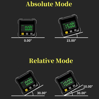 Digital Angle Gauge with Laser