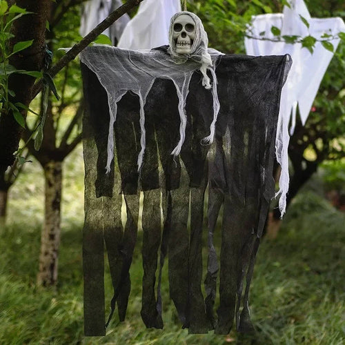 Halloween Hanging Ghost Decorations Skull