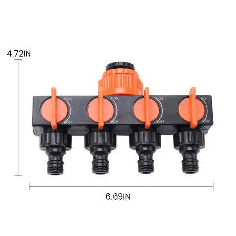 Garden Hose Splitter 4 Way
