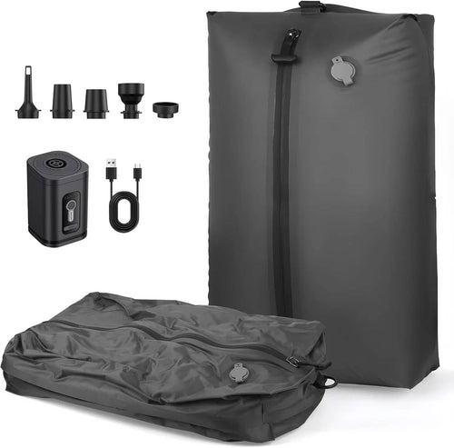 Travel Vacuum Pump And Two Bags