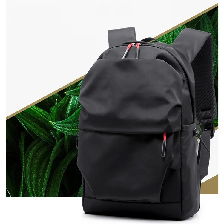 Minimalist Black Backpack