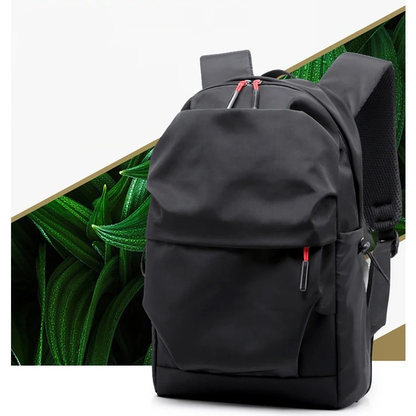 Minimalist Black Backpack