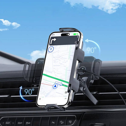 Car Wireless Fast Charger  For Phone And Tablet