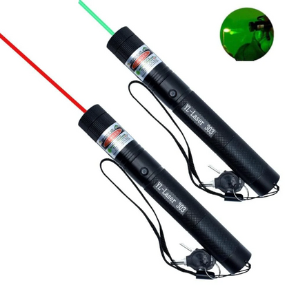 Laser pointer High power with green and red beam for distance