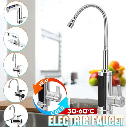 Kitchen hot water tap with 3000W power