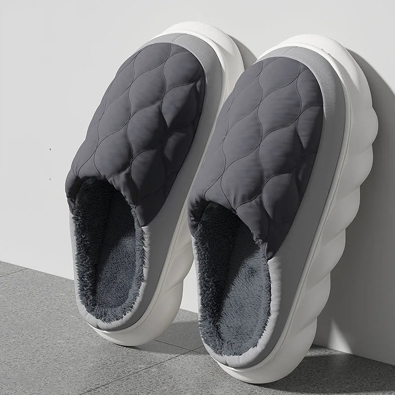Waterproof Warm Winter Slippers for Men