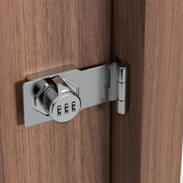 Combination Lock For Doors Without Keys