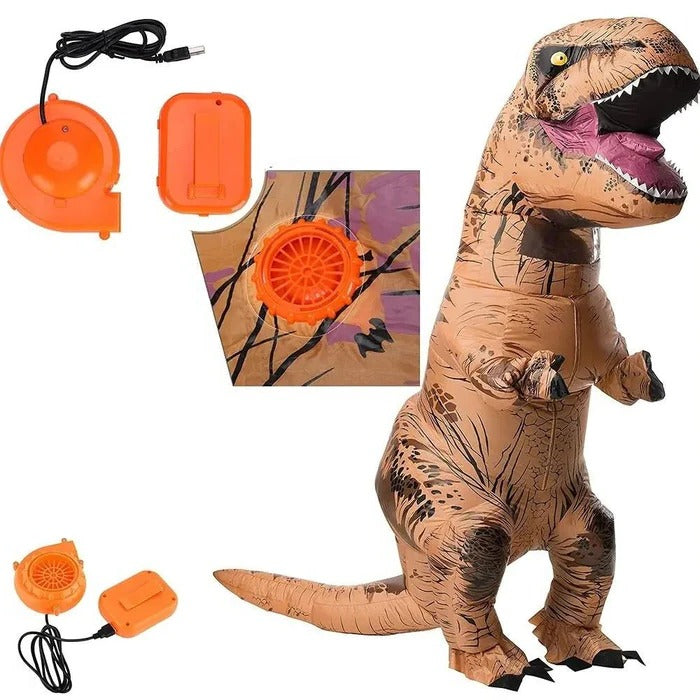 Inflatable T-Rex costume