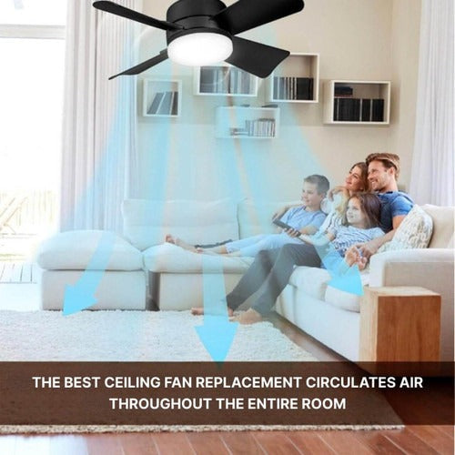 Ceiling-mounted fan