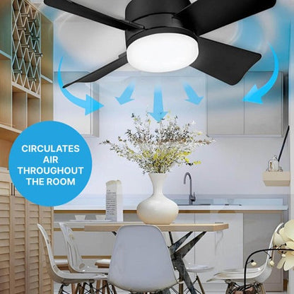 Ceiling-mounted fan