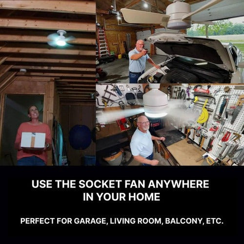 Ceiling-mounted fan