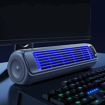 Portable tabletop fan