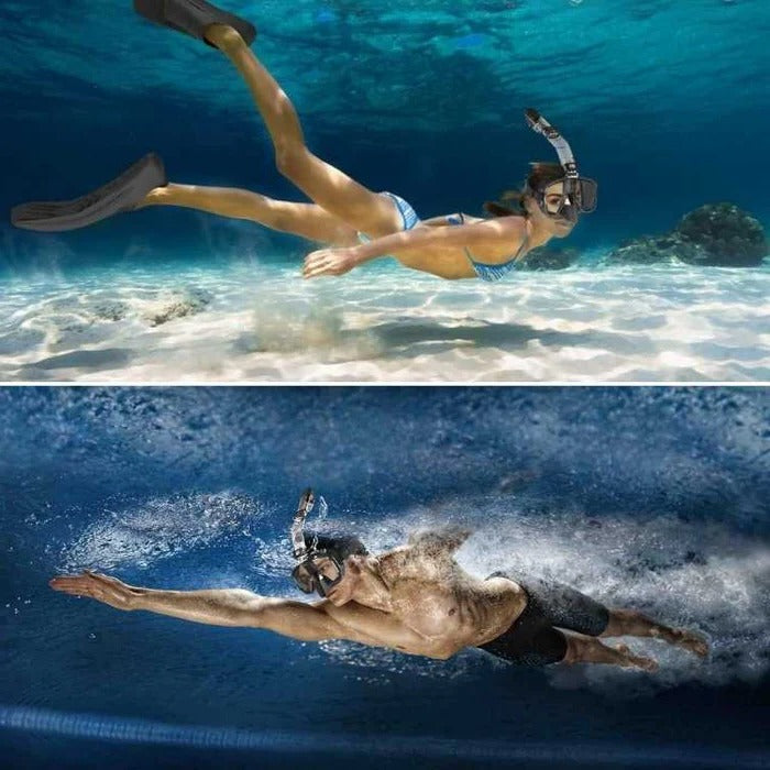 Snorkeling Mask with Dry Top System