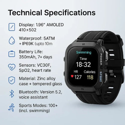 Waterproof Sports Watch