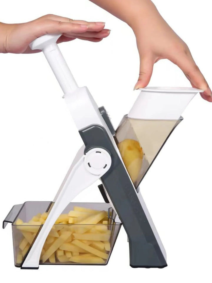 5-in-1 Vegetable Slicer with Collecting Tray