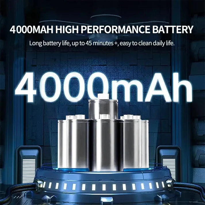 Cordless High-Power Car and Home Vacuum Cleaner