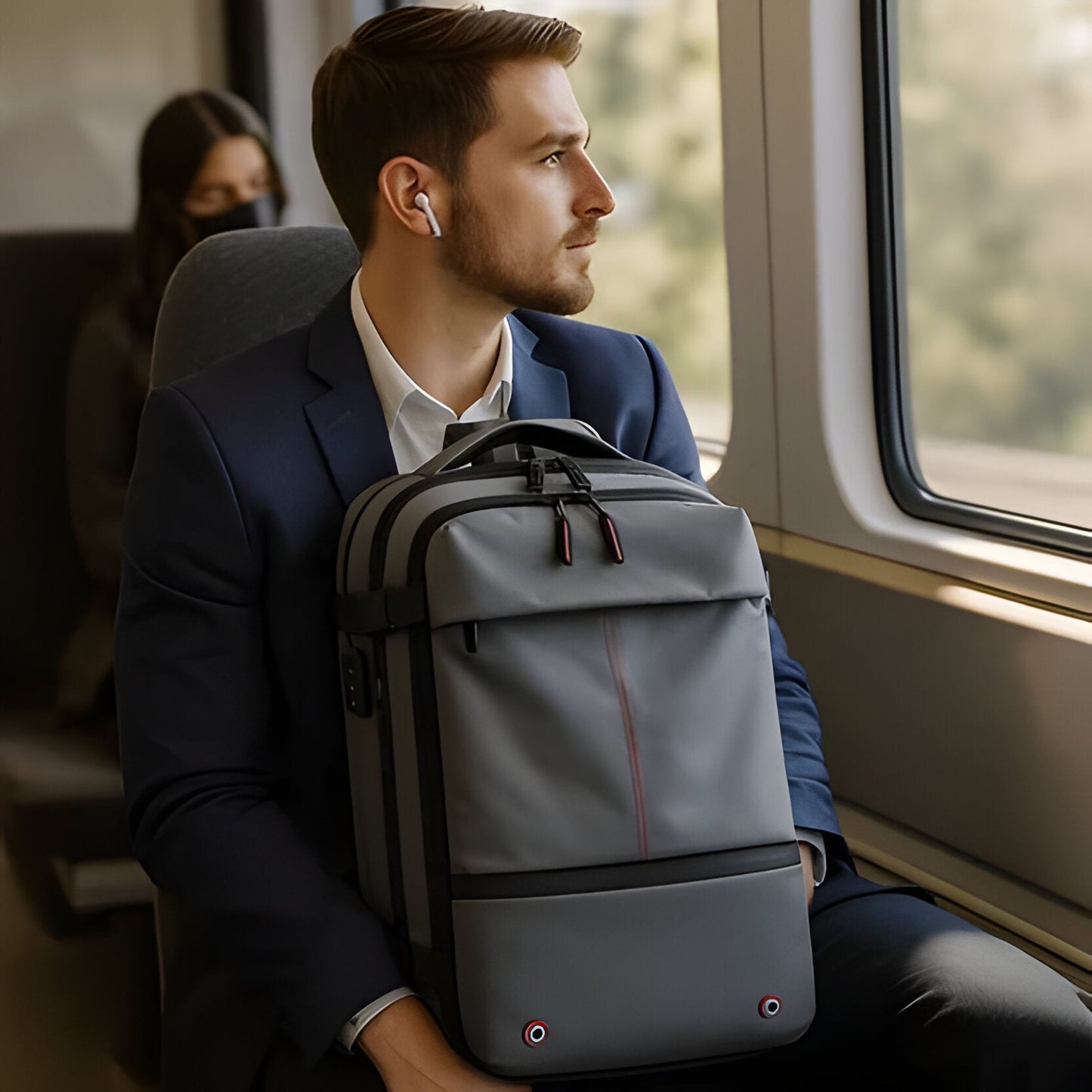 Structured Rucksack with Internal Compression System