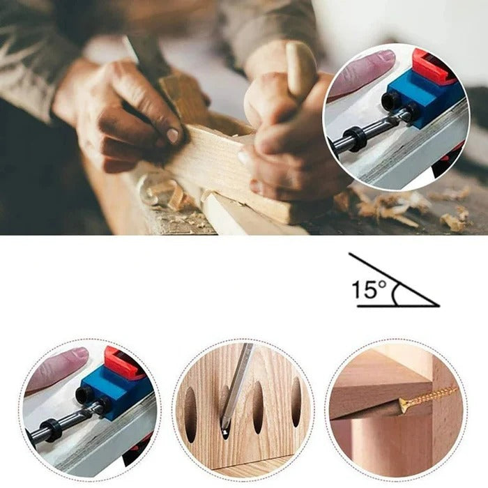 Woodworking Angle Drill Guide Tool