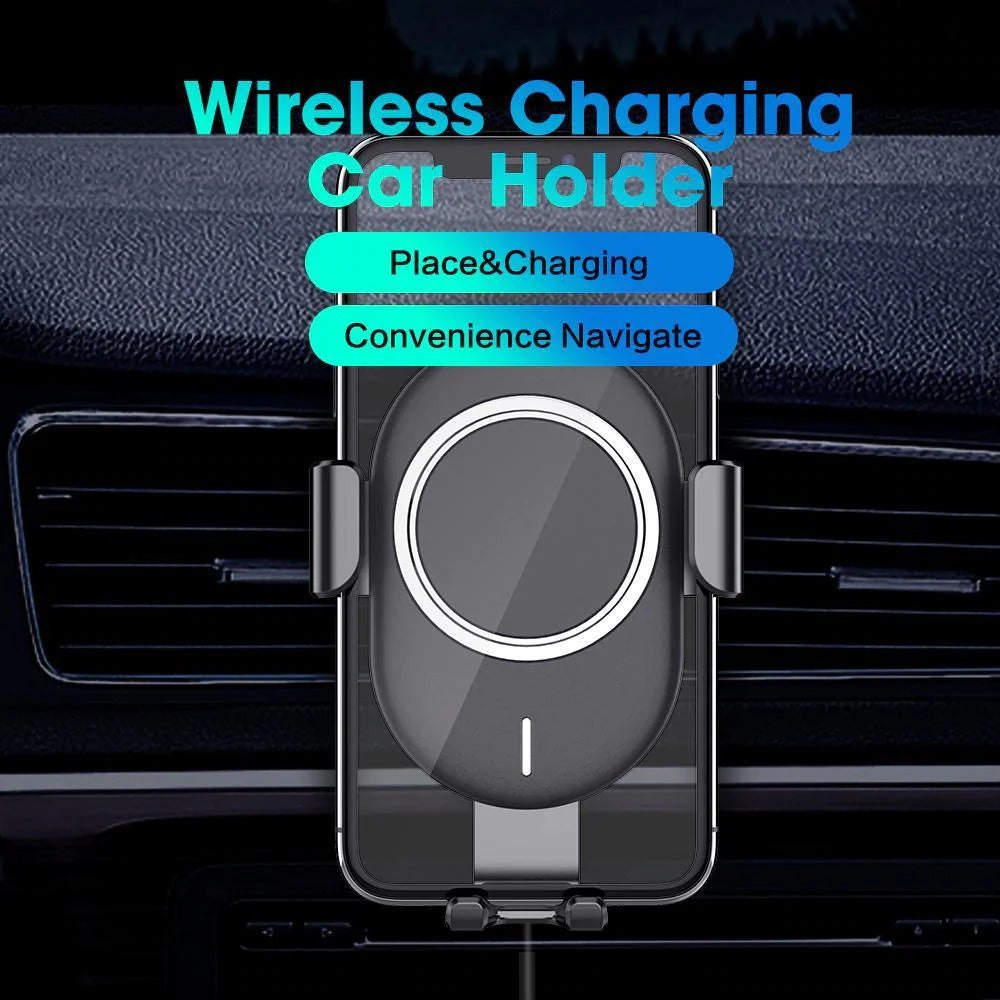 Auto Clamping Wireless Car Charger