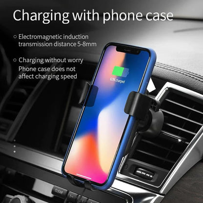Auto Clamping Wireless Car Charger