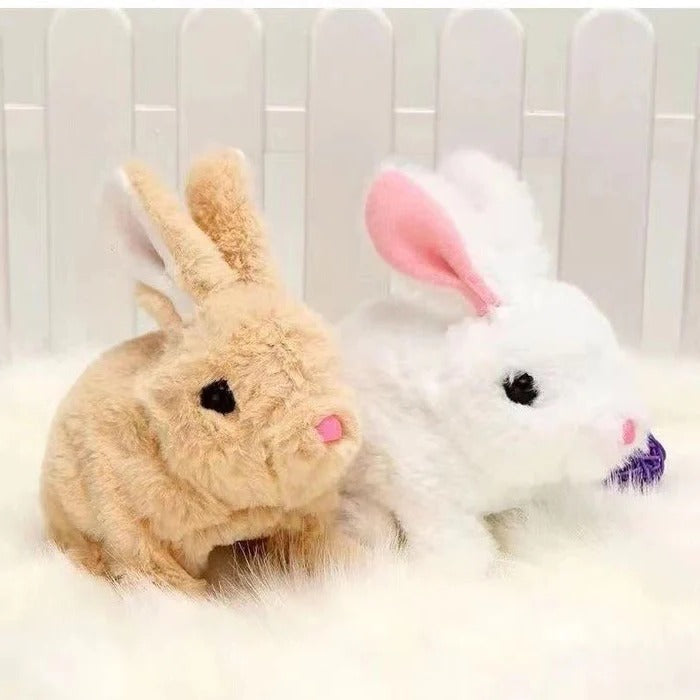 Interactive Plush Bunny Toy