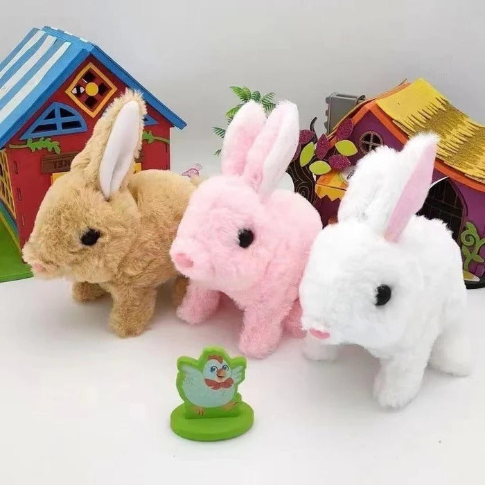 Interactive Plush Bunny Toy