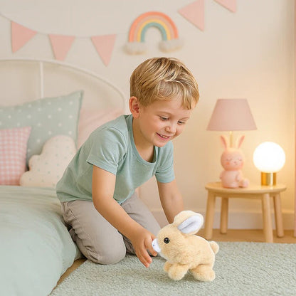 Interactive Plush Bunny Toy