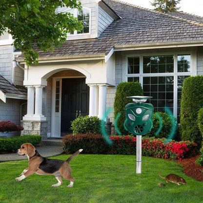 360° Solar Ultrasonic Animal Repeller