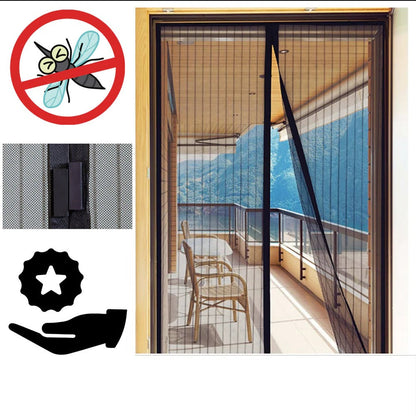Magnetic Mosquito Screen for Doors
