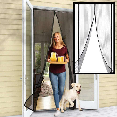 Magnetic Mosquito Screen for Doors