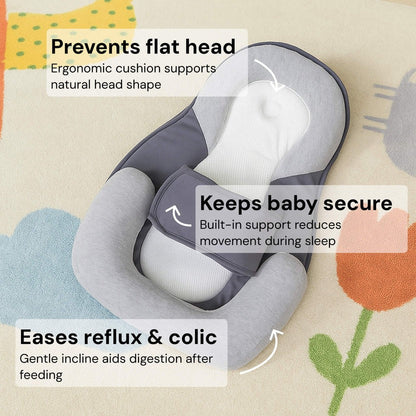 Inclined Reflux Pillow Bed for Infants