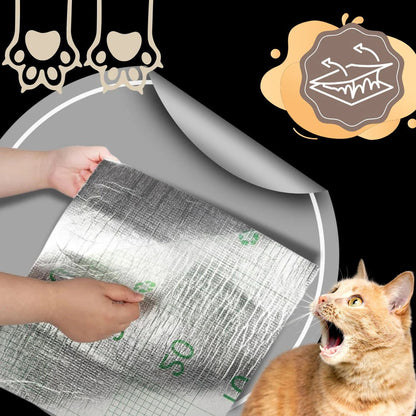 Adhesive Wall Mounted Cat Scratch Pad