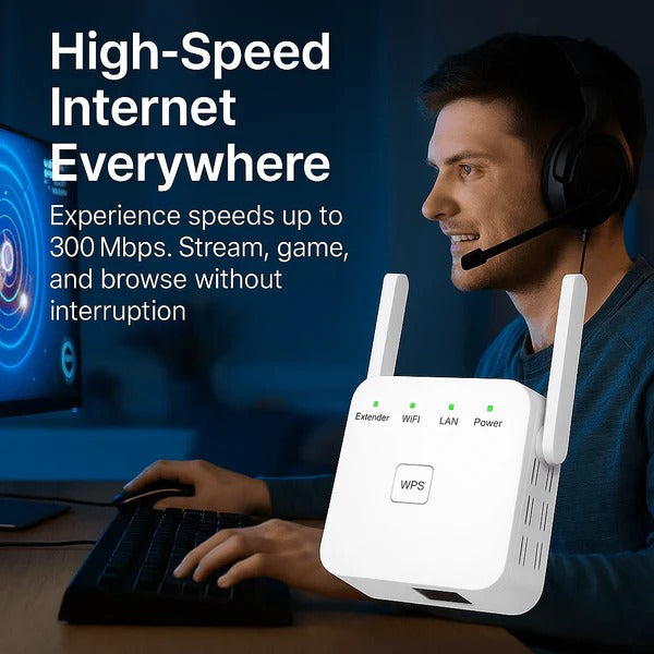5G Dual-Band WiFi Booster