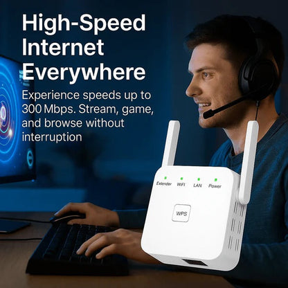5G Dual-Band WiFi Booster