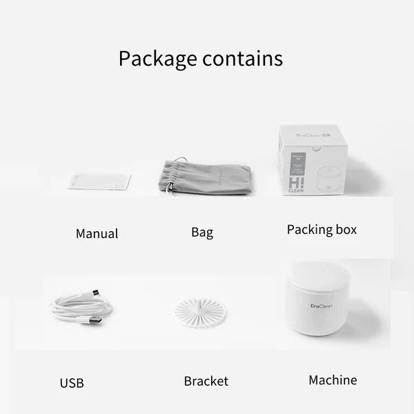 Compact Ultrasonic Cleaning Device