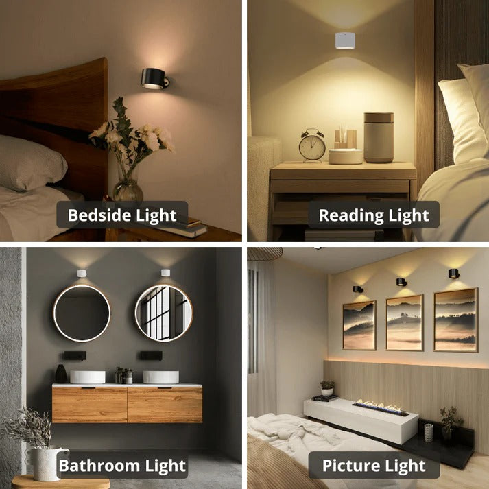 LED Rechargeable Wall Light