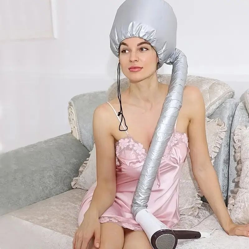 Portable Hair Bonnet Dryer Cap